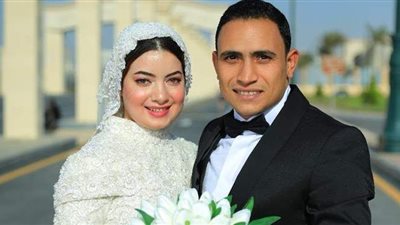 زواج النقيب أحمد عبد الله والمهندسة هدى فرج