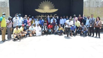 وزارة الرياضة تنظم جولة سياحية لأعضاء الوفود الأفريقية للأنوكا