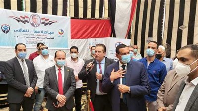 محافظ البحيرة يتفقد مركز تلقى لقاحات 