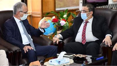 «رئيس ايتيدا» يبحث سبل تعزيز التعاون مع جامعتي قناة السويس وأسوان