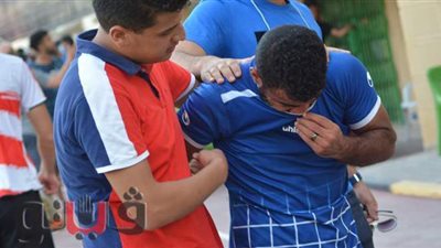 بكاء لاعبو دمنهور عقب الخسارة من بلدية المحلة بهدف قاتل | صور