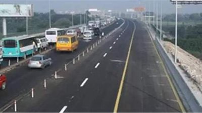 بدء غلق حارتين بمحور 26 يوليو لمدة 7 ساعات