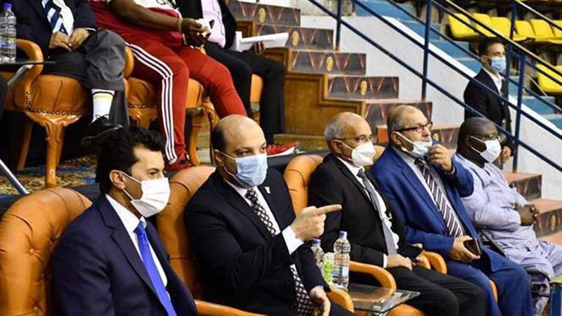 وزير الرياضة يشهد