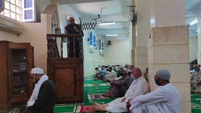 مديرية الأوقاف بالمنيا تفتتح مسجد عمر بن الخطاب بعد ترميمه