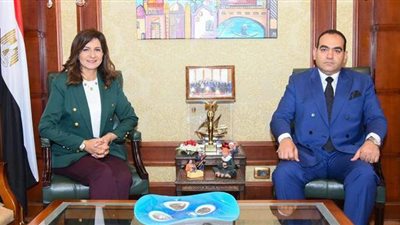 وزيرة الهجرة تبحث التعاون المشترك مع وكيل لجنة العلاقات الخارجية بـ