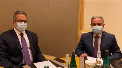 وزير السياحة والآثار يبحث مع نظيره اللبناني سبل التعاون المشترك