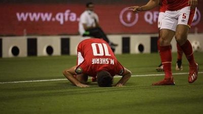 بعد هدفه في نهضة بركان.. محمد شريف يصل إلى الهدف رقم 13 مع الأهلى الموسم الحالي