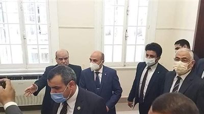 وزير العدل يتفقد أعمال التطوير بمحكمة الإسكندرية| صور