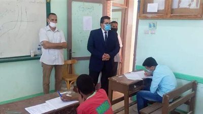 96 % نسبة حضور الطلاب فى امتحانات الشهادة الإعدادية بجنوب سيناء