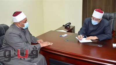 تفاصيل لقاء وزير الأوقاف بمديري مديريات بني سويف والفيوم والمنيا