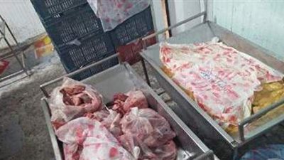 إعدام طن ونصف لحوم وأسماك فاسدة في حملة بالدقهلية