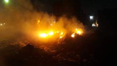 أول فيديو لـ حريق مصنعين ومخزن بالمنوفية