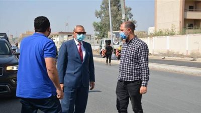 محافظ القليوبية يتفقد آخر تطورات الأعمال بطريق شركات البترول