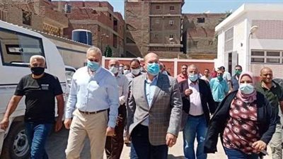 نائب محافظ الجيزة يتفقد تطوير كرداسة والصرف الصحي بناهيا