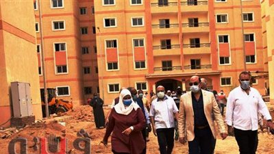 جولة لمحافظ أسوان بمشروع الإسكان المتميز | صور