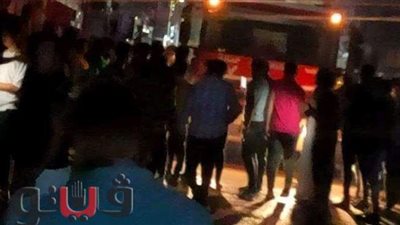 مليونى جنيه حصيلة خسائر حريق كافيه شهير بالشرقية|صور