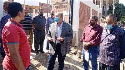نائب محافظ الجيزة يكلف مسئولي الحوامدية برفع المخلفات