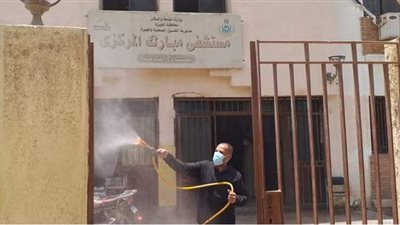 الجيزة تطلق حملة تعقيم للأحياء للحماية من كورونا| صور