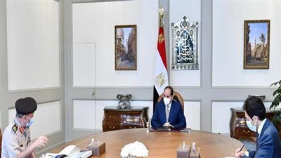 السيسي يتابع المشروعات الخاصة بجهاز الخدمة الوطنية للقوات المسلحة