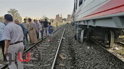 السكك الحديدية ببني سويف: انتظام حركة القطارات بالخط الصاعد وتوقف 