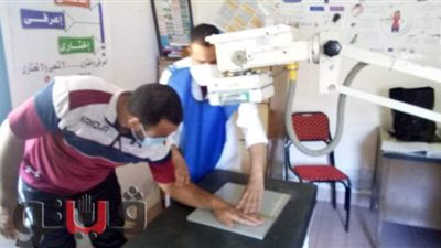 الكشف على 1363 مريض بحملة طبية في قرية 30 بصار بالدقهلية