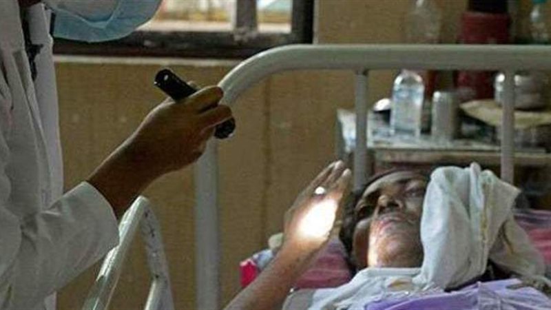 حالات مصابة بالفطرالأسود