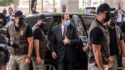 رئيس المخابرات يتفقد المواقع المقترحة للبدء في إعادة إعمار غزة