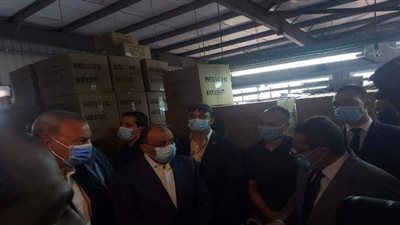 وزير التنمية المحلية بتفقد مشروع 