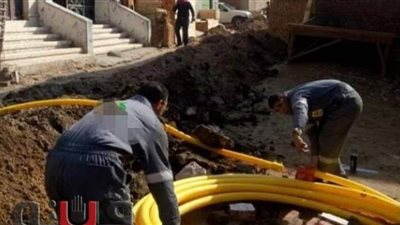 رئيس مركز ملوي: توصيل الغاز الطبيعي لجميع فئات المواطنين