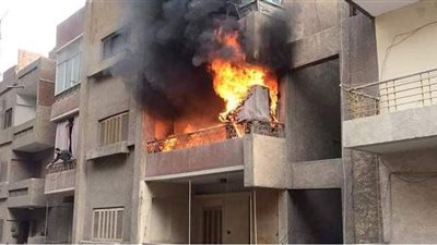 التحقيقات تكشف سبب حريق عقار سكني في الزيتون