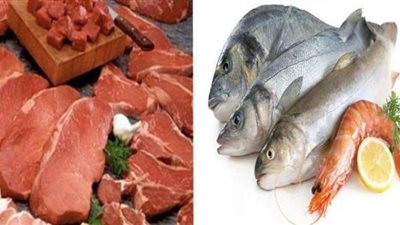 أسعار اللحوم والأسماك في السلاسل التجارية