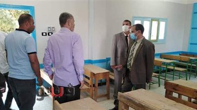 بالتطهير والتعقيم.. لجان أسيوط تستعد لامتحانات الشهادة الإعدادية |صور