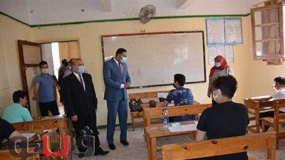 محافظ الدقهلية يتفقد لجان امتحانات الشهادة الإعدادية| فيديو وصور