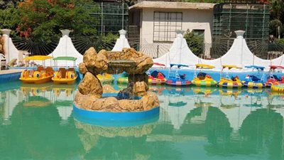 حديقة حيوان الجيزة تبدأ تشغيل البدالات المائية كأحدث أنشطتها الترفيهية