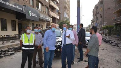 محافظ القليوبية يتابع سير العمل في مشروعات مدينة بنها