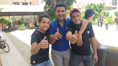 ارتياح بين طلاب إعدادية الشرقية بعد امتحان مادة العلوم