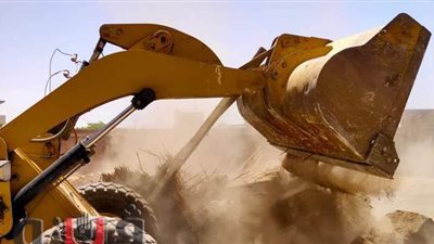 إزالة ١٦ حالة تعد في مدينة التل الكبير بالإسماعيلية | صور