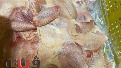 ضبط 114 كيلو دواجن فاسدة بأحد المحلات في الغربية | صور