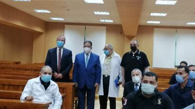 صحة الدقهلية تنظم حملة لتطعيم العاملين بجامعة الدلتا بلقاح كورونا