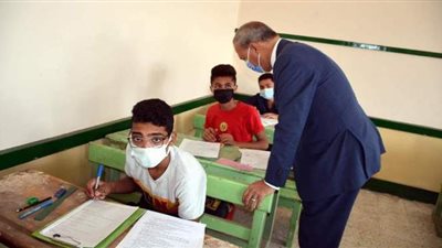 ارتياح بين طلاب الإعدادية بالقليوبية بعد امتحان العلوم