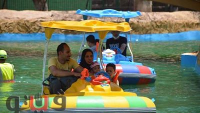 إقبال على البدالات المائية في أول أيام التشغيل بحديقة الحيوان | فيديو وصور