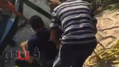 انتشال جثة طفلة من ترعة كفر الزيات بالغربية| صور