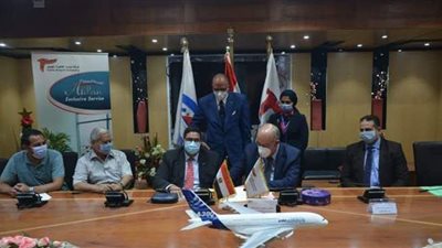 مطار القاهرة يوقع بروتوكول تعاون مع قسطور مصر للصناعة