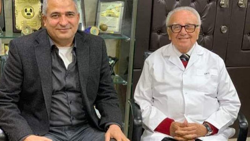 رشاد برسوم مع المذيع