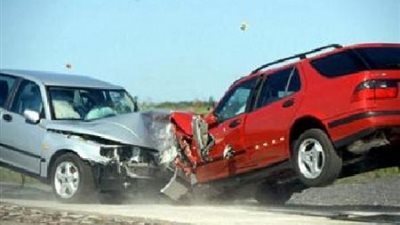 توقف الحركة المرورية بمنزل كوبري الطيران عقب حادث تصادم