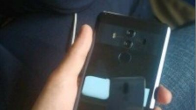 صور حية لهاتف هواوي Mate 10 Pro القادم