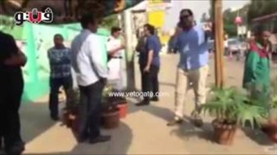 بالفيديو.. أتوبيسات الجيش تنقل وجبات القضاة إلى لجان الدقي