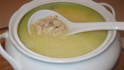 طريقة إعداد «شوربة الدجاج بالشوفان»