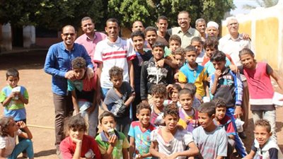 شباب أسيوط يطلقون مبادرة «النظافة سلوك» بمدارس أبنوب