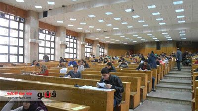 7 محاضر غش بآداب وسياحة جامعة المنصورة وامتحانات هادئة اليوم